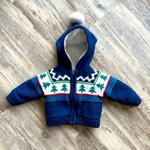 Hanna Andersson Baby Gnome Sweater Jacket